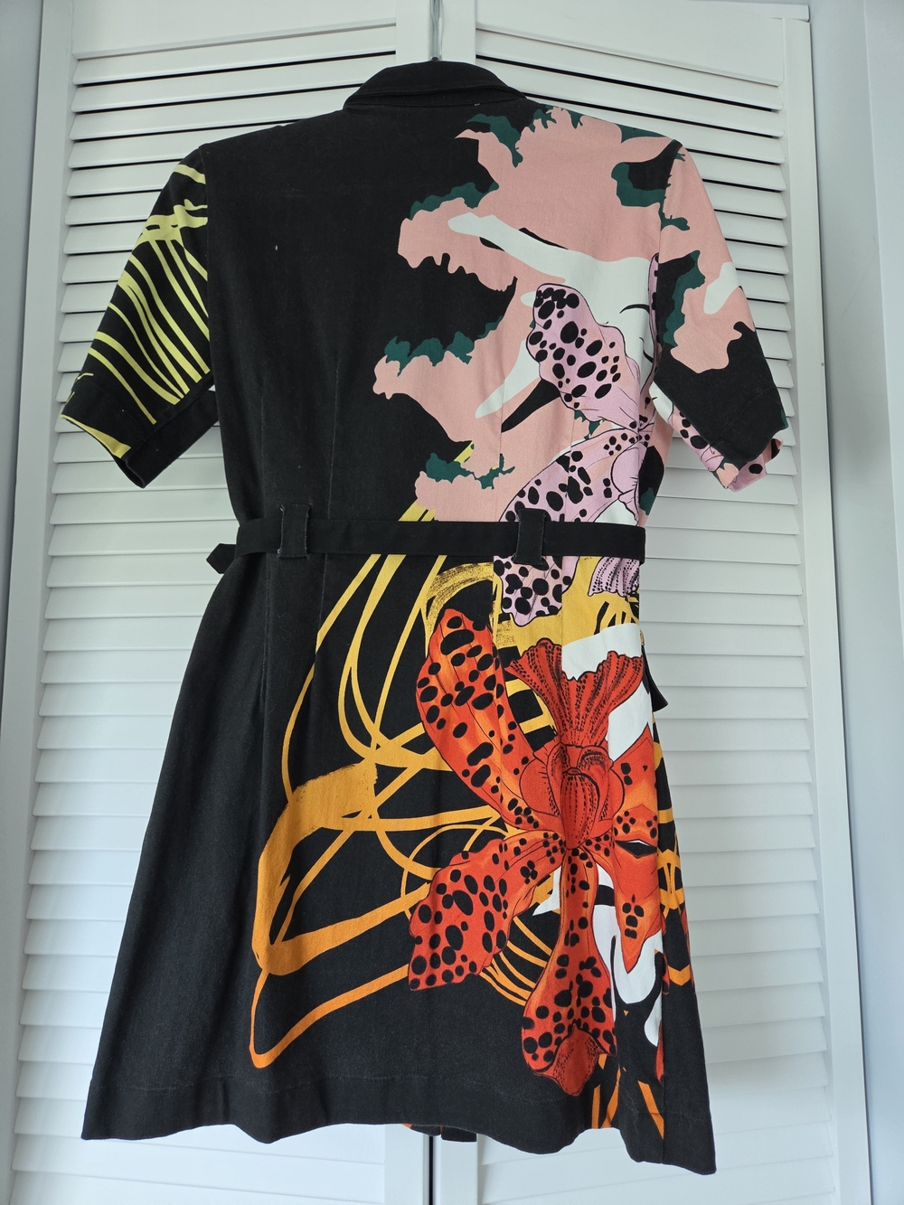 Desigual M. Christian Lacroix Short Orchid Shirt Dress - Picture 9 of 11
